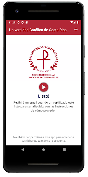 Universidad Católica de Costa  Screenshot 0