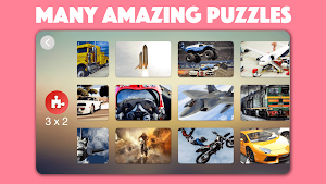 Car jigsaw puzzle games for kids and toddlers 🚗 Screenshot 1