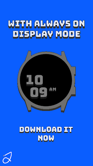 Simple Retro Watch Face Screenshot 3