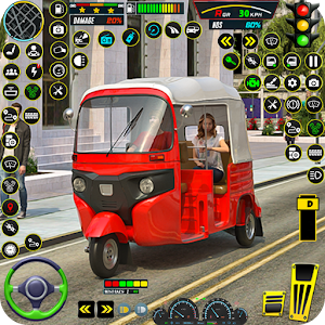 US Rickshaw Driver Simulator Screenshot 0