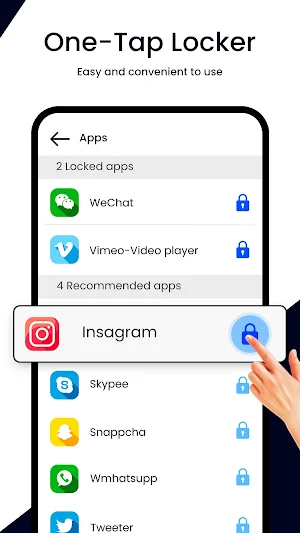 AppLock - Pin & Pattern Lock Screenshot 2