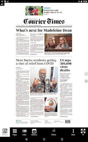 Bucks County Courier Times Print Edition Screenshot 3