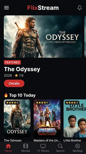 FlixStream - Movies & TV Shows Screenshot 0