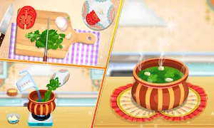 Indian Food Diary Masala Cooking: Chef Restaurant Screenshot 1