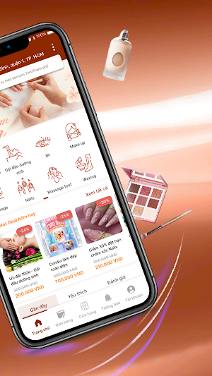 iSpa - Đặt lịch làm đẹp Screenshot 1