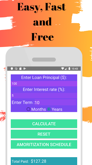 Loan Calculator Screenshot 1