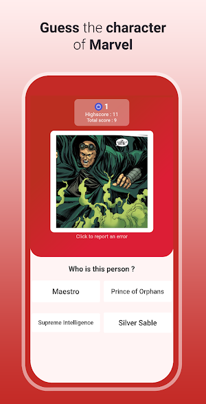Quiz superhero Screenshot 2
