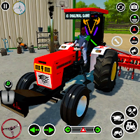 US Farming Tractor Games 3d