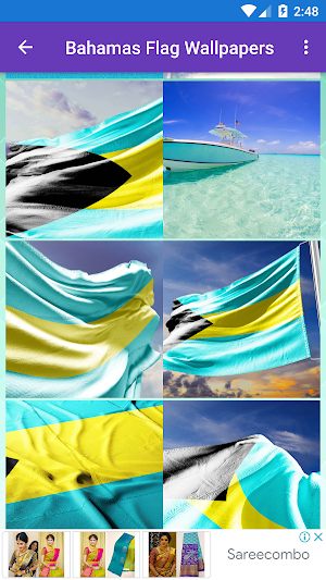 Bahamas Flag Wallpaper: Flags  Screenshot 1