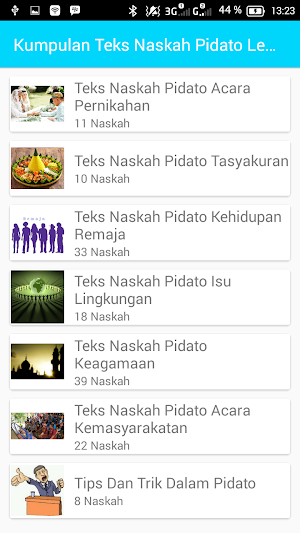 Kumpulan Teks Naskah Pidato Lengkap Screenshot 2