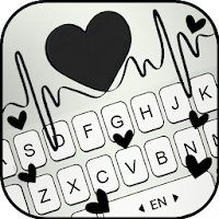 Black Heartbeat Theme