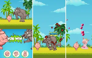 Little Pig Maze - Kids puzzle Educational game Screenshot 1