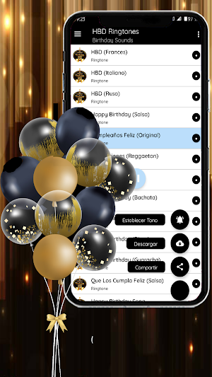 Happy Birthday Ringtones Screenshot 2