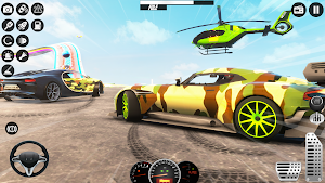 Army School Driving Car Games Screenshot 0