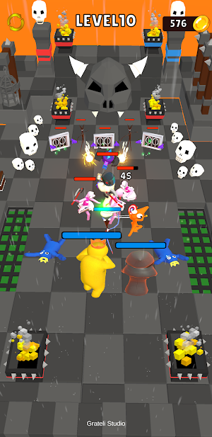 Merge Monster Blue Evolution Screenshot 2