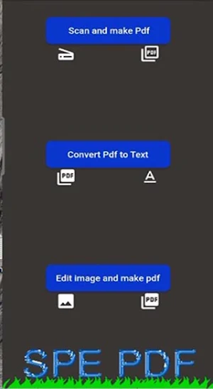 Spe Scan and pdf converter Screenshot 0