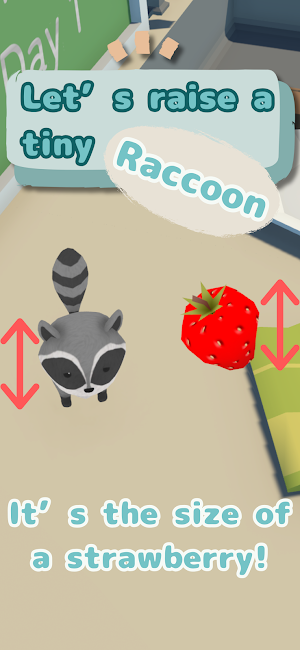 Chibi Raccoon -Cute Pet Game- Screenshot 0