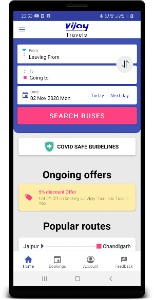 Vijay Travels Screenshot 1