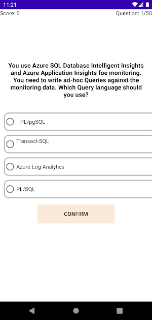 Exam AZ-400 Practice Question Screenshot 1