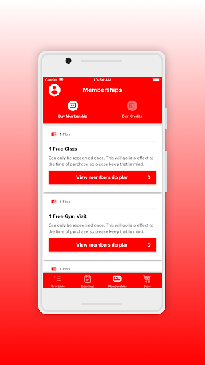 Live Fit App Screenshot 2