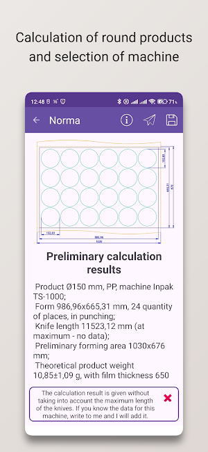 Norma - thermoforming tools Screenshot 3