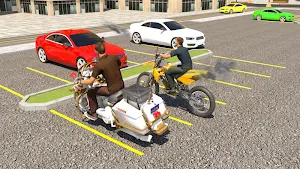 Real Bike Parking Adventure : motorcycle racing 3D Screenshot 0