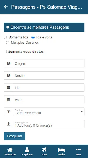 Ps Salomao Viagens e Turismo Screenshot 2