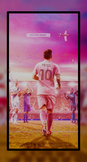 Messi Inter Miami Wallpaper HD Screenshot 2