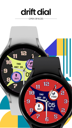 Drift Dial Watch Face Screenshot 1