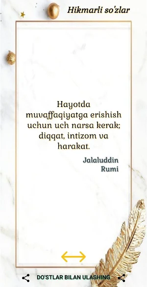 Hikmatli So'zlar 2023 Screenshot 2
