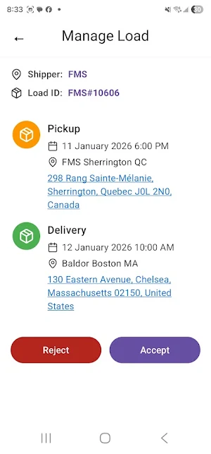 ShipLocate Driver Screenshot 0