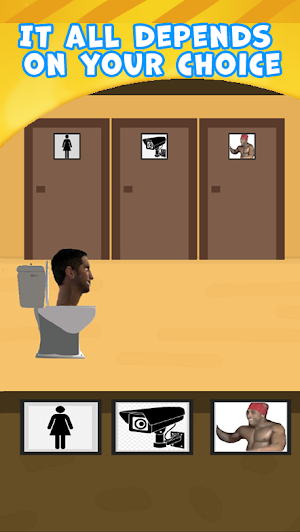Save Toilet: Choice story Screenshot 3