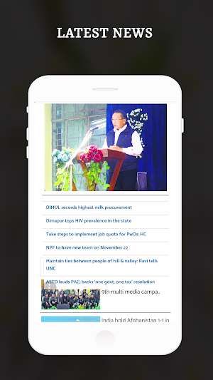 Nagaland Live TV - Nagaland News Live,News Papers Screenshot 2