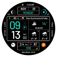 NW076: Digital watch face