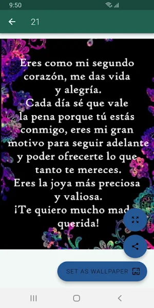 Flores y poemas para mamá Screenshot 3