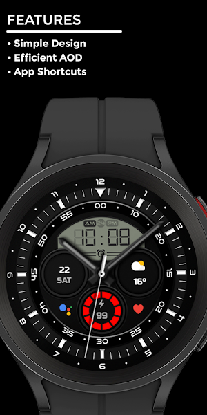 Night ver 13 - watch face Screenshot 1