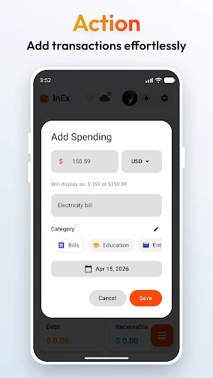 Budget Planner Money Tracker Screenshot 2