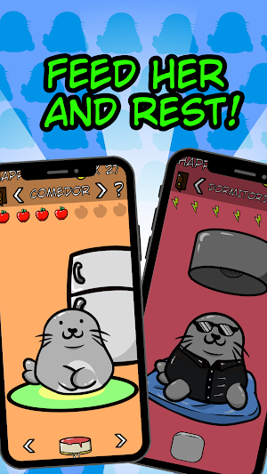 Happy Seal: Your virtual pet Screenshot 1