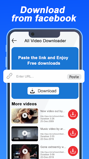 All video downloader hd hub Screenshot 1