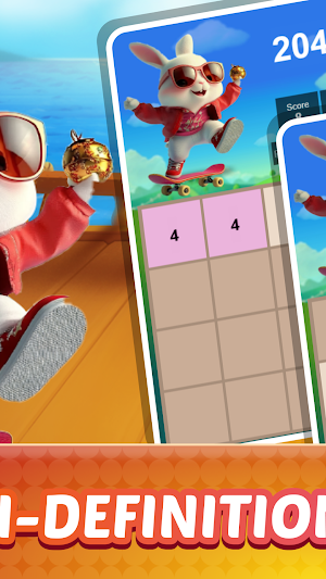 2048 raabbsit Screenshot 1