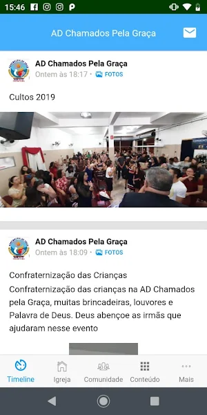 Assembléia de Deus Chamados Pela Graça Screenshot 2