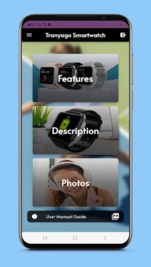 tranyago smartwatch guide Screenshot 0