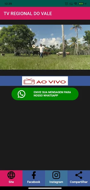 TV REGIONAL DO VALE Screenshot 0