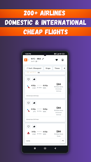 Cheap Flights - RareFare Screenshot 2