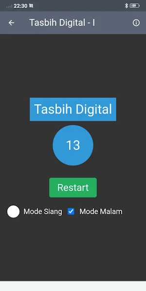 Tasbih Digital Screenshot 2
