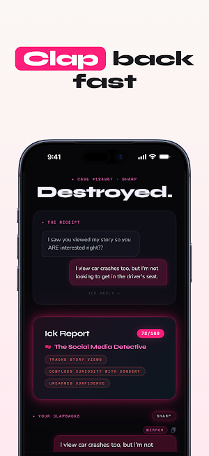Ick Reply: Red Flag AI Roast Screenshot 2