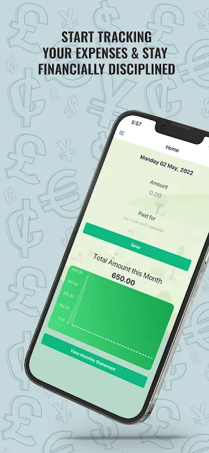 CashOut Simple Expense Manager Screenshot 0