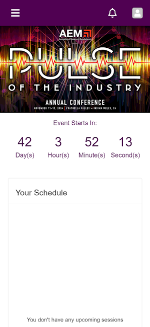 AEM Annual Conference Screenshot 1