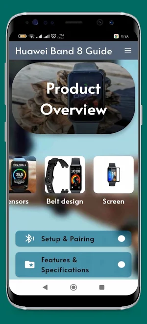 Huawei Band 8 Guide Screenshot 0