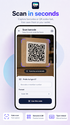 Loyalty Card Barcode Wallet Screenshot 3